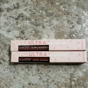 Set of 2 ColourPop Ultra Glossy Lip gloss.